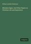 Text: William Lonsdale Watkinson, Mistaken Signs. And Other Papers on Christian Life and Experience, Antigonos.  
Grüner Hintergrund., Buch