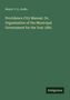 Henry V. A. Joslin: Providence City Manual. Or, Organization of the Municipal Government for the Year 1881, Buch