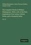 Grüner Hintergrund mit Text über Shakespeares Werke. Autoren: William Shakespeare, Henry N. Hudson, Joseph Crosby. Vol. IX., Buch