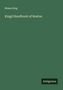 "Moses King. King's Handbook of Boston. Antigonos." Text auf grüner Fläche., Buch