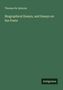 Thomas De Quincey: Biographical Essays, and Essays on the Poets, Buch