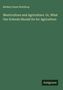 Der Text lautet: "Menticulture and Agriculture. Or, What Our Schools Should Do for Agriculture" von Birdsey Grant Northrop. Unten rechts steht "Antigonos". 