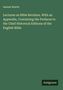 Samuel Newth: Lectures on Bible Revision. With an Appendix, Containing the Prefaces to the Chief Historical Editions of the English Bible, Buch