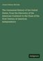 Titel: "The Centennial History of the United States". Autor: James Dabney McCabe. Unten rechts steht "Antigonos". Grüner Hintergrund.