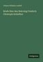 Johann Wilhelm Loebell: Briefe über den Nekrolog Friedrich Christoph Schloffers, Buch
