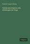 Friedrich Traugott Kützing: Tabulae phycologicae; oder, Abbildungen der Tange, Buch