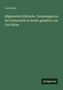 "Carl Ritter. Allgemeine Erdkunde. Vorlesungen an der Universität zu Berlin gehalten von Carl Ritter." Grüner Hintergrund.