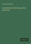 Oben steht "Thomas de Quincey", darunter "Recollections of the Lakes and the Lake Poets". Unten rechts ist "Antigonos"., Buch
