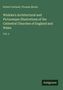 Buchtitel in beigefarbener Schrift: "Winkles's Architectural... England and Wales Vol. 3". Autoren: Robert Garland, Thomas Moule.