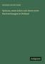 Buchcover: "Antonius van der Linde: Spinoza, seine Lehre und deren erste Nachwirkungen in Holland". Unten rechts: "Antigonos".