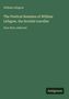 Texte: "The Poetical Remains of William Lithgow", "Antigonos". Hellbeige Schrift auf dunkelgrünem Hintergrund.