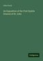 John Stock: Stock, J: Exposition of the First Epistle General of St. Joh, Buch