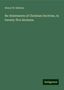 Henry W. Bellows: Re-Statements of Christian Doctrine, in twenty-five Sermons, Buch