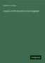 Samuel G. Drake: Drake, S: Annals of Witchcraft in New England, Buch