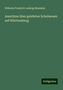Wilhelm Friedrich Ludwig Bäumlein: Ansichten über gelehrtes Schulwesen auf Württemberg, Buch