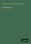 Akademie der Wissenschaften Göttingen: Göttingen, A: Abhandlungen, Buch