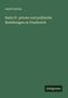Adolf Gottlob: Karls IV. private und politische Beziehungen zu Frankreich, Buch