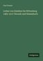 Paul Pressel: Luther von Eisleben bis Wittenberg 1483-1517 Chronik und Stammbuch, Buch