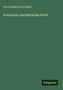 Otto Friedrich Von Gierke: Naturrecht und deutsches Recht, Buch