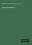 Allgemeiner Richard Wagner-Verein: Bayreuther Blätter, Buch
