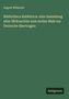 August Wünsche: Bibliotheca Rabbinica: eine Sammlung alter Midraschim zum ersten Male ins Deutsche übertragen, Buch