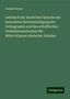 Joseph Renner: Lehrbuch der deutschen Sprache mit besonderer Berücksichtigung der Orthographie und des schriftlichen Gedankenausdruckes für Mittel-Klassen deutscher Schulen, Buch