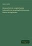 Gustav André: André, G: Memorirbuch in vergleichender Uebersicht der urspr, Buch