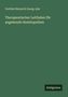 Gottlieb Heinrich Georg Jahr: Therapeutischer Leitfaden für angehende Homöopathen, Buch