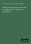 Georg Meissner: Meissner, G: Untersuchungen über das Entstehen der Hippursäu, Buch
