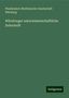 Physikalisch-Medizinische Gesellschaft Würzburg: Würzburger naturwissenschaftliche Zeitschrift, Buch