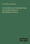 Carl Wilhelm August Balck: Zur Geschichte und Vererbpachtung der Domanial-Bauern in Mecklenburg-Schwerin, Buch
