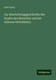 Emil Dursy: Zur Entwicklungsgeschichte des Kopfes des Menschen und der höheren Wirbelthiere, Buch