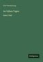 Karl Wartenburg: An trüben Tagen, Buch