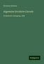 Hermann Schulze: Schulze, H: Allgemeine Kirchliche Chronik, Buch
