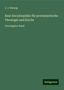 J. J. Herzog: Herzog, J: Real-Encyklopädie für protestantische Theologie u, Buch