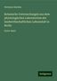 Hermann Karsten: Botanische Untersuchungen aus dem physiologischen Laboratorium der landwirthschaftlichen Lehranstalt in Berlin, Buch