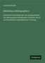 Julius Petzholdt: Petzholdt, J: Bibliotheca Bibliographica, Buch