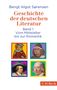 : Geschichte der deutschen Literatur Bd. I: Vom Mittelalter bis zur Romantik, Buch