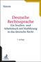 Heike Simon: Deutsche Rechtssprache, Buch