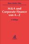 Jörg Risse: M&A und Corporate Finance von A-Z, Buch