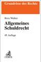 Hans Brox: Allgemeines Schuldrecht, Buch, Buch