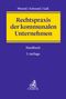 "Wurzel/Schraml/Gaß: Rechtspraxis der kommunalen Unternehmen, Handbuch, 5. Auflage." Blau mit gelbem Rechteck., Buch