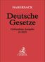 Deutsche Gesetze Gebundene Ausgabe II/2025, Buch, Buch