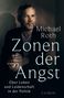 "Michael Roth: Zonen der Angst. Über Leben und Leidenschaft in der Politik." Ein Mann mit Brille sitzt nachdenklich da., Buch