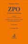 "ZPO Zivilprozessordnung" in großer blauer Schrift. "Thomas / Putzo", "Kommentar", "47. Auflage 2026". Unten ein Verlagssignet.