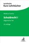 Juristische Kurz-Lehrbücher, Schuldrecht I, Allgemeiner Teil, 23. Auflage, Autoren Medicus/Lorenz, grüne Hintergrundfarbe., Buch