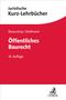 Beaucamp/Stollmann, Öffentliches Baurecht, 14. Auflage. Oben schwarzer und roter Text auf weißem Hintergrund., Buch