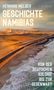 „Geschichte Namibias“, Buchcover mit Wüstenlandschaft, Straße und Meer., Buch