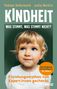 "KINDHEIT: WAS STIMMT, WAS STIMMT NICHT? Erziehungsmythen von Expert:innen gecheckt." Kleinkind mit blonden Haaren., Buch