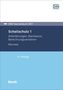 : Schallschutz 1, Buch